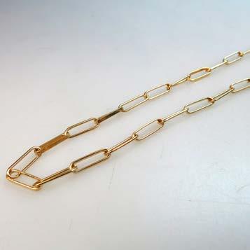 YELLOW GOLD OPEN BANGLE formed of a silver mesh