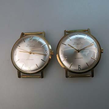 movements; in 14k yellow gold cases, new, old stock ; no straps; working $350 500