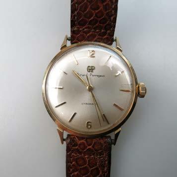 325 TELDA WRISTWATCH WITH CHRONOGRAPH circa 1945; 17 jewel Venus 188 movement with two button chronograph; in an