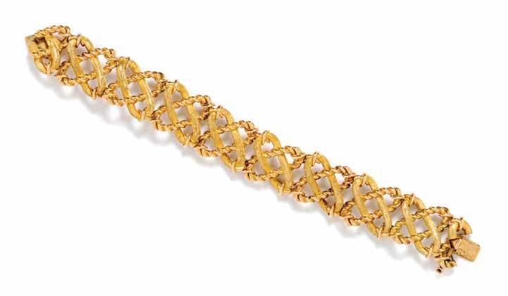 211 212 210 209 209* an 18 Karat Yellow Gold Knot motif Bracelet, Jean Schlumberger for Tiffany & Co.