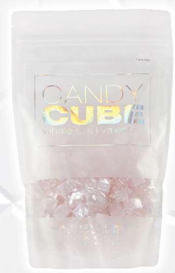 Available in Mango Scent The Whale Spa / Valentino Exfoliating Candy Cube