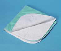 50 Dura-Wash Washable Underpads 100% synthetic pad lasts through hundreds of washings Brushed polyester face treated for super absorbency Poly/rayon blend soaker holds wetness and keeps it away from