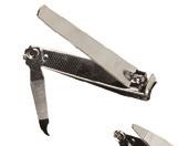 Grooming SELLER Nail Clipper with File Clean cutting edge Fold-out file Item # Style Qty 1 12 75-FNC Fingernail 1 ea $0.