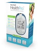 Diabetes Care EasyTouch HealthPro Glucose Monitoring System Auto coding Backlit screen Test strip ejector Includes: carrying case, batteries, 10 twist lancets & lancing device Item # Description Qty