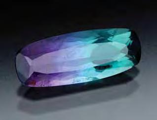 Since heat treatment reduces the violet/purple hue (see below), such stones are highly unlikely to have been heated. Most of the faceted tourmaline from Mavuco weigh 1 4 ct.