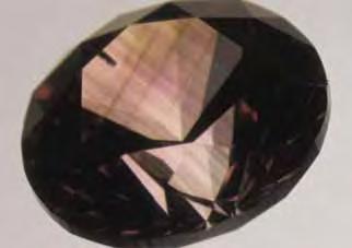 The seven polished diamonds were color graded as follows: one Fancy Light gray-purple, three Fancy pinkpurple, one Fancy purple-pink, one Fancy brownish purple-pink, and one Fancy Light purplish pink