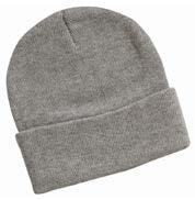 CUFFED KNIT BEANIE CAP - 1501KC SPORTSMAN 8 KNIT BEANIE - SP03 100% Marled Acrylic 100% Hypoallergenic Acrylic, Super dense knit for easy embroidery,