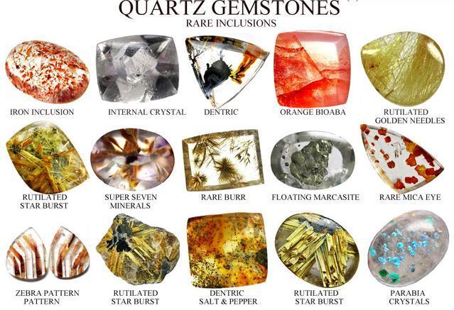 Rose quartz: Brazil, India, Madagascar, Mozambique, Namibia, Sri Lanka and the USA Rock crystal: The Alps, Brazil, Madagascar and the USA Smoky quartz: Brazil, Madagascar, Russia, Scotland,