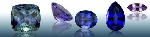 Tanzanite is pleochroic, which means that it shows different colours depending on the viewing angle.