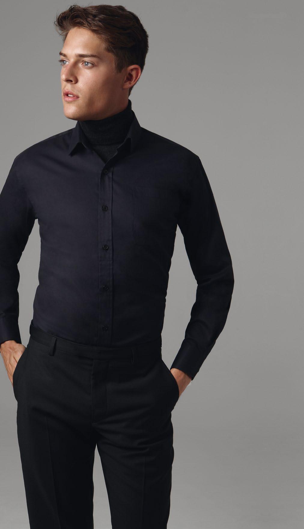 Look sharp - Feel sharp - Work sharp sharp The 00% cotton composition of the B&C Sharp shirt does not compromise its durability - its secret: a twill fabric construction.