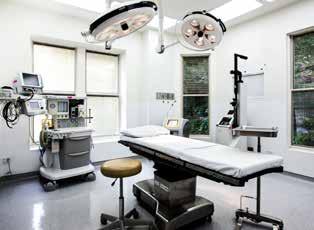The surgery center offers two operating rooms and two procedure rooms, and fully equipped preoperative and post-anesthesia care areas - to provide the highest level of care and safety in outpatient