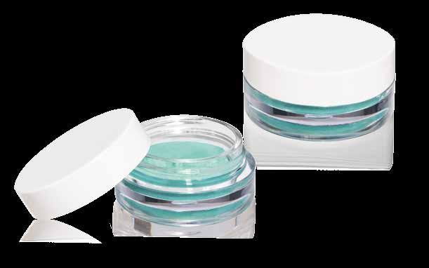 Plastic Jar Megan 5ml Jar = SAN or
