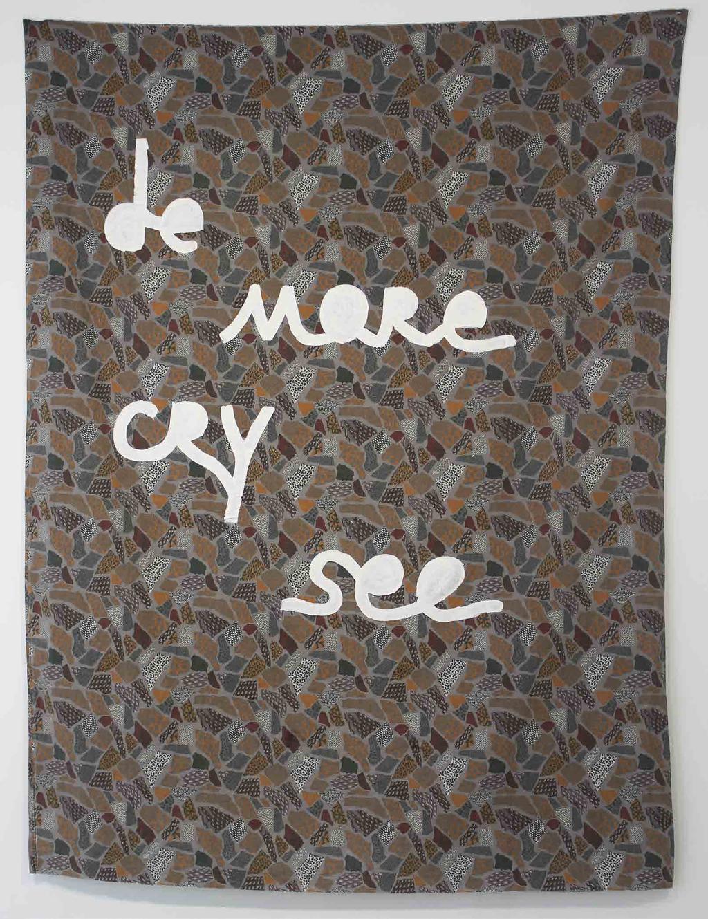 De More Cry See, 2018 Painting