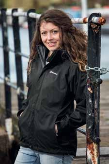 Outer Jacket: Waterproof and breathable Polyester ripstop fabric will keep you warm on the coldest of days. Three outer pockets with waterproof zippers.