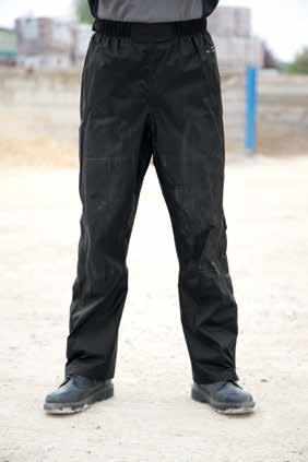 Trousers TROJAN Rainpant A lightweight, waterproof and breathable overtrouser made from 100% nylon ripstop, ideal for everyday use.