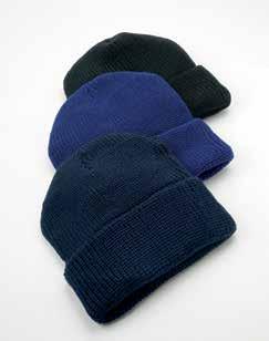 3M Thinsulate lining to provide extra warmth. Size: One size Navy 26R1000 Black 10RA300 Acrylic Watch Cap 100% acrylic.