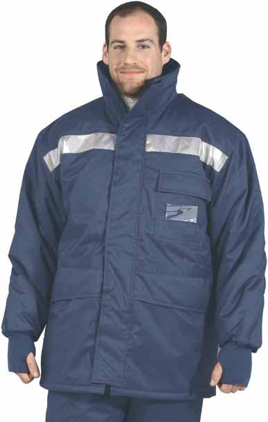 The garments guarantee to cover chill (2 to minus 5 C) through to cold store (minus 25 C) to deep freeze (minus 40 C).