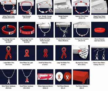 Red Ribbon Fundraising Kits FUNDRAISING KITS: If you are trying to raise a bunch of money, then consider one of our Fundraising Kits. All our great items in one easy to sell kit.
