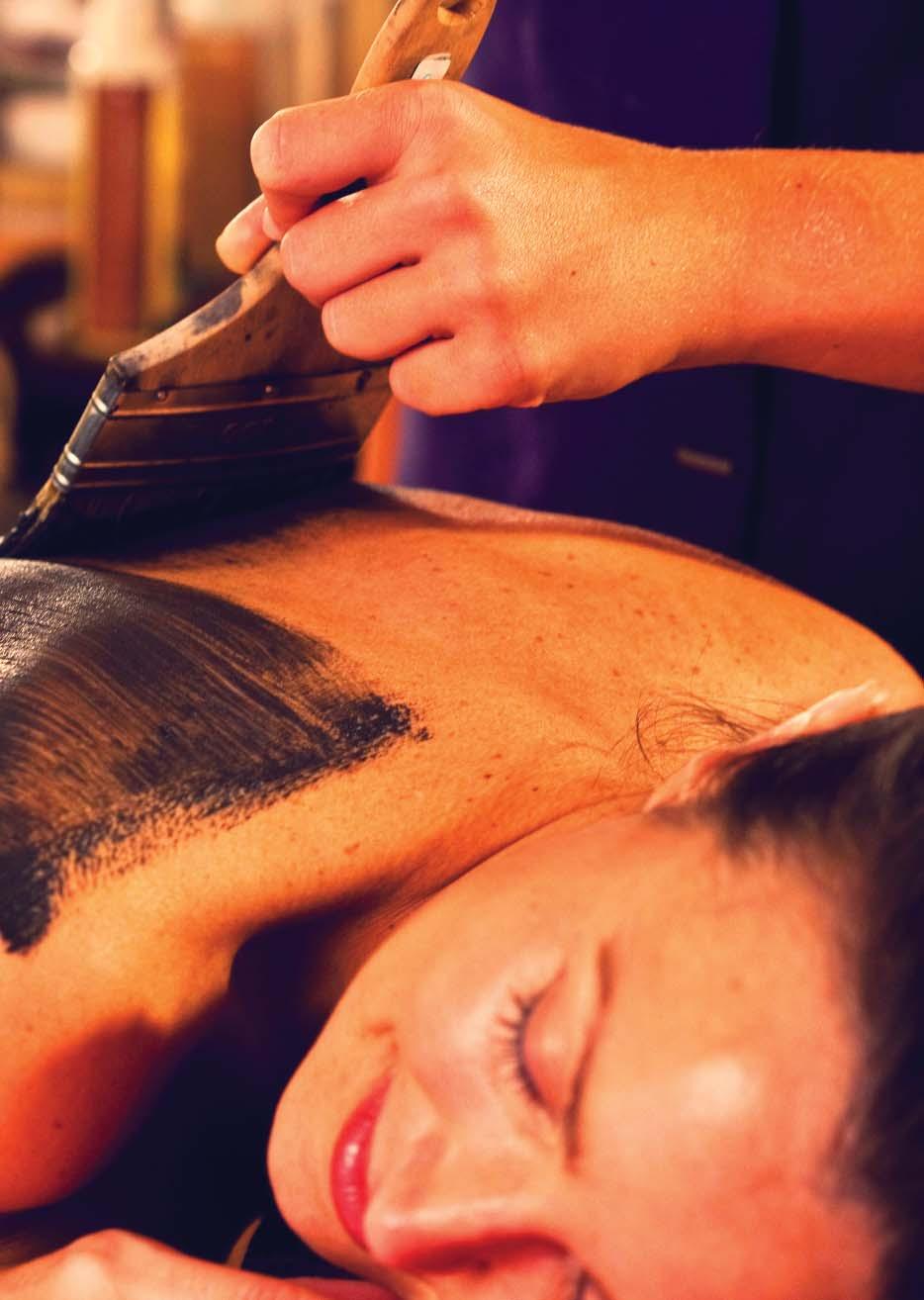 Spa Body Treatments Luxurious mineral body treatments utilise the natural powers of mud, salt and seaweed to tone and firm the body, ease muscle tension and deeply relax the body and mind.