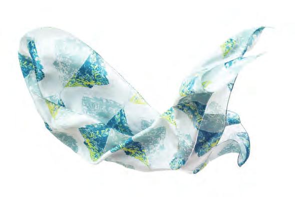 99 DÚINN DESIGNS THE SKELLIGS SILK SCARF Update the contents of your suitcase with a touch of the iconic.