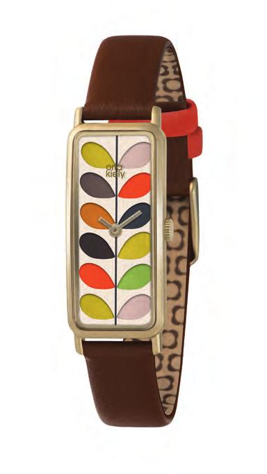 WATCHES SAVE 46 ON RRP ORLA KIELY STEM PRINT WATCH The fresh and creative story behind Orla Kiely gives way to its cool sixties feel with a very modern edge.