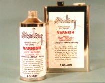 Perfect Print Varnish Sterling s Perfect Print, No-Offset Varnish eliminates offset, sticking and picking. It does not change the color of the ink and works with all color and metallic inks.