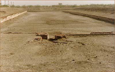 Dockyard, Lothal Fire Altar, Lothal SOCIETY Harappan town planning indicated that it was a class structured society in the hierarchical order, but at the same time it is evident that there was hardly