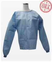 Long Sleeve Scrub Shirts Scrub Shirts Long Sleeve Made from Multi-Layer, Fluid Resistant SMS Material, All Sewn Construction Item # Size Color Style Packaged 3281 M Blue Elastic Cuff 30 ea/cs 3282 L