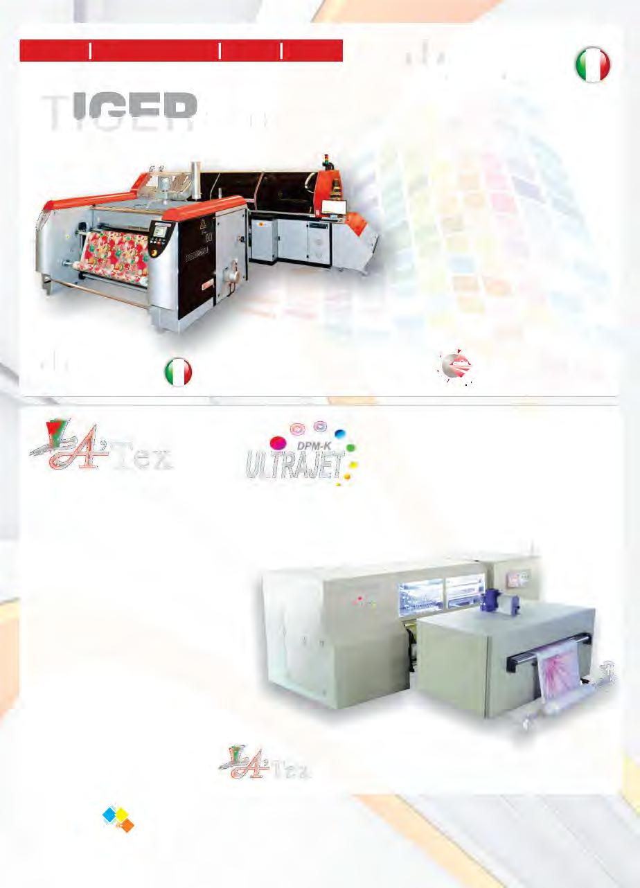 INK JET TEXTILE PRINTER QualiJet nm1a L!:lll meccanica Textile Digital Printers 4J@ Kyocera Printheads 880 PRINT HEADS Kyocera KJ4B with 2.