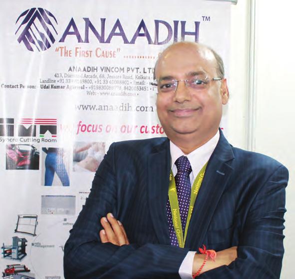 industry and provide the world class products from different parts of the globe. Udai Kumar Agarwal, Managing Director, Anaadhi Vincom Pvt Ltd.