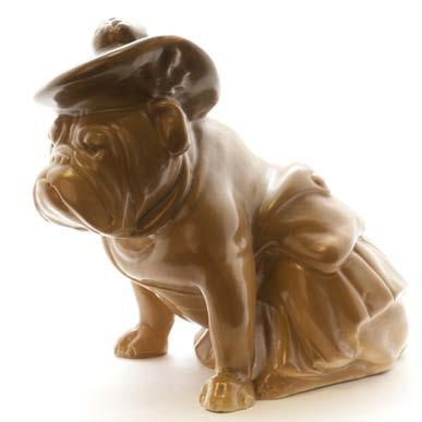 There are other very rare variations of Royal Doulton bulldogs to be found