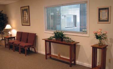 urn selection room where those interested can see and choose from new and varied types of cremation