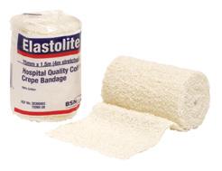 cotton crepe bandage used for dressing retention