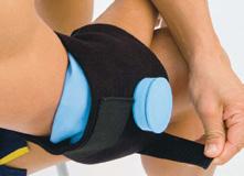 Long straps provide a custom fit with firm, comfortable compression to help relieve swelling & bruising.
