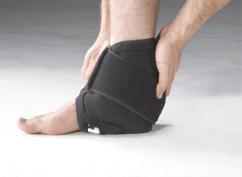 Reusable and can be strapped comfortably around knee, ankle or elbow without slipping.