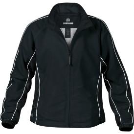RSJ-1 STORMTECH JACQUARD TRACK JACKET Men s, Ladies and Youth Black/Black ONLY STORMTECH D/W/R Durable Water-Repellent Polyester Micro Twill