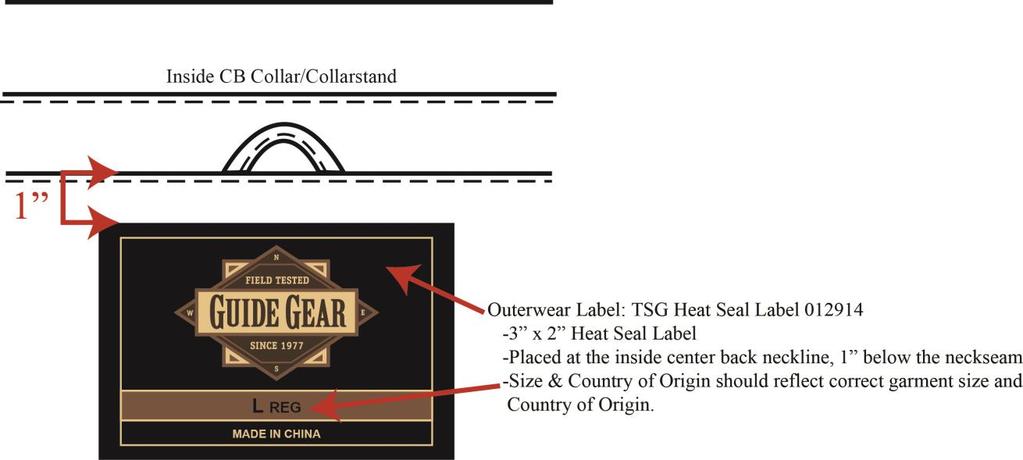 Guide Gear Bibs **Vendor must source and create TSG Heat