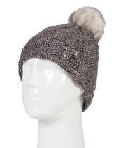 LADIES CABLE TURN OVER HAT WITH POM POM ONE SIZE BLACK PURPLE LIGHT GREY FAWN ROSE NAVY CREAM BLACK HAT PRODUCT CODE: BSHH741OSBLK BARCODE: 5019041142261 ROSE HAT PRODUCT CODE: BSHH745OSROS BARCODE: