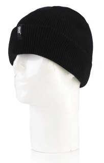 MENS TURN OVER HATS ONE SIZE BLACK