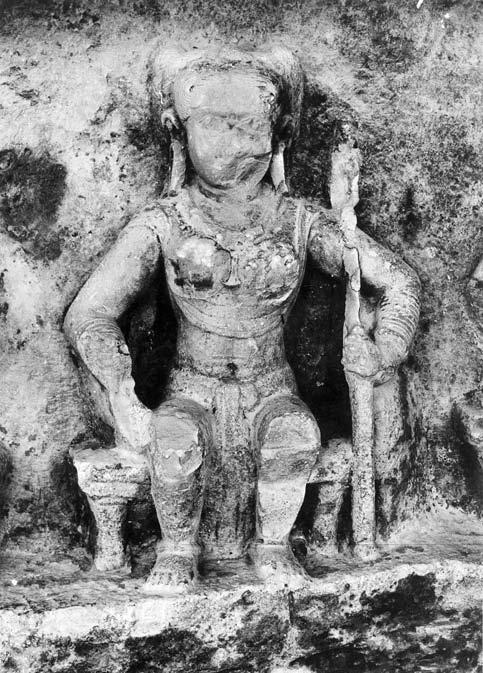 STEPHEN MARKEL The Disputed Umā-Maheśvara in LACMA 95 Fig. 8. Kaumari. Early 5th c. Badoh- Pathari, Vidisha District, Madhya Pradesh, India. Sandstone.