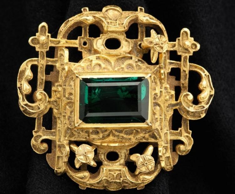 Half carat pink diamond and once sunken Renaissance emerald jewel wow Sotheby's sales Sotheby's auction of Important Jewels at New York in February concluded with a record total of $10,535,821.