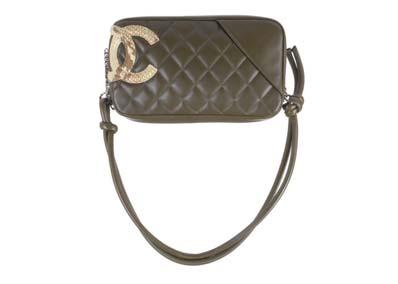 199. Chanel Grey Quilted Bubble Nylon Tweed Stitch Tote Bag, c. 2010-11, with silver tone chain and hardware, 34cm wide, 21cm high, with dust bag, grade A- 700-1,000 200.