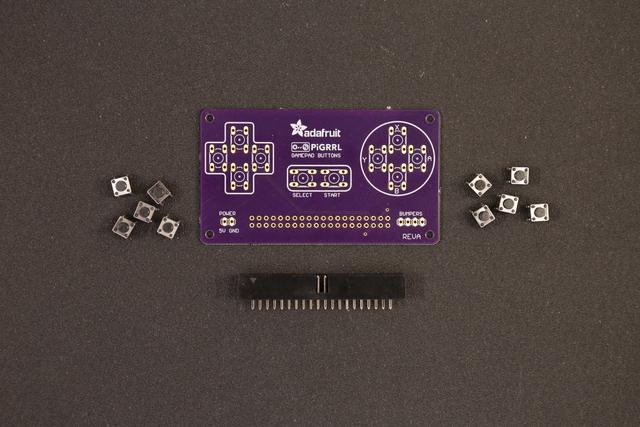 Gamepad PiGRRL Gamepad Design The gamepad was designed in EagleCAD and available to download and modify. It's also a shared project on Oshpark. http://adafru.