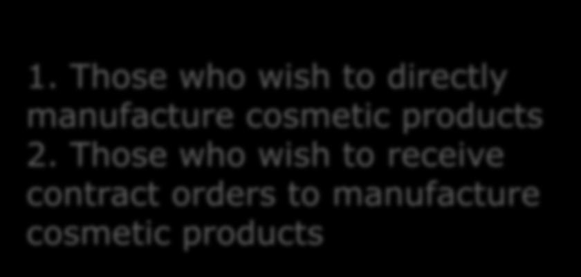 System) (Cosmetic Law Article 3) Cosmetic