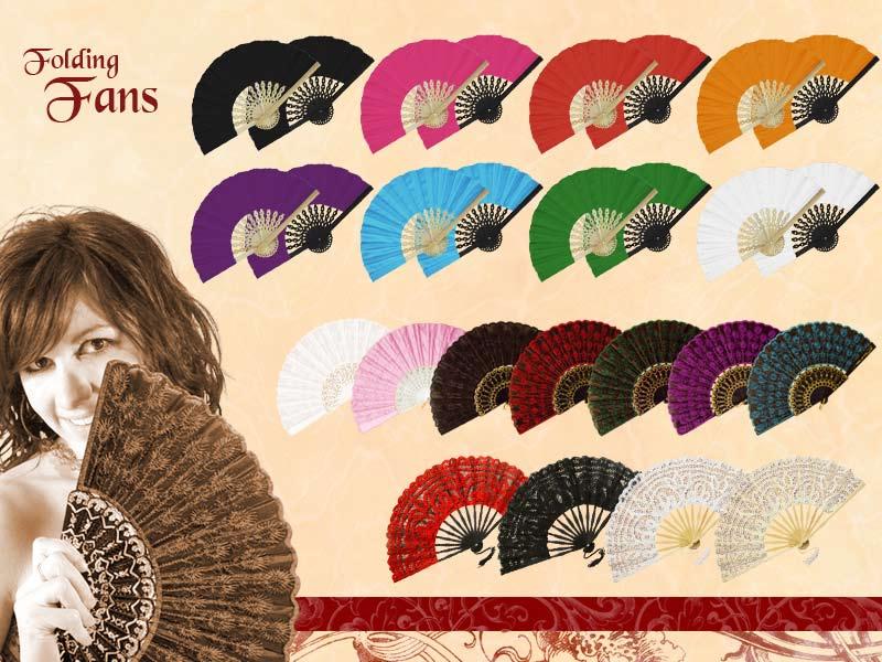Bamboo Fans Natural Bamboo Ribs Black Bamboo Ribs A useful and charming accessory for ladies who like to keep cool, (and look good doing it!