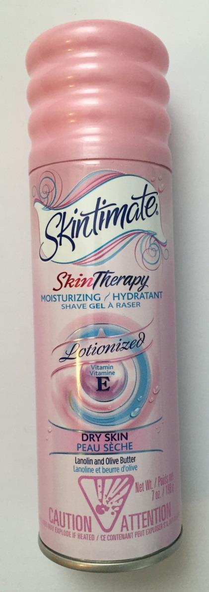 SHAVING CREAMS 7. Skintimate SkinTherapy Shave Gel Lotionized (Edgewell) Fragrance The ingredient fragrance or parfum refers to a mixture of scent chemicals and ingredients that are not disclosed.