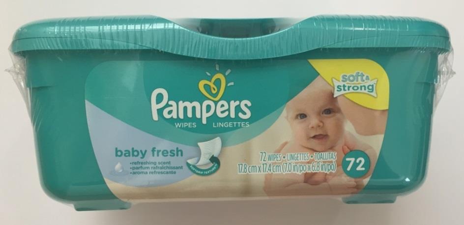 BABY WIPES 9. Pampers Baby Fresh Baby Wipes (Procter & Gamble) Fragrance The ingredient fragrance or parfum refers to a mixture of scent chemicals and ingredients that are not disclosed.