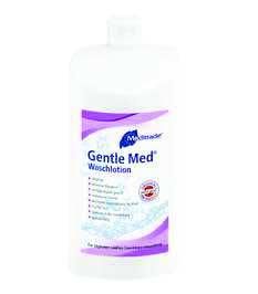 Gentle Med wash lotion ph skin neutral and gentle washing lotion Dermatologically tested and rated a "very good" washing lotion for daily, gentle whole body use, especially for sensitive skin, with a