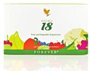 Forever Nature s 18 Nature s 18 is an easy and convenient way of topping up on vitamins and minerals.