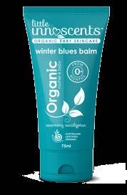 WINTER BLUES VAPOUR BALM 75ML OUR PRODUCTS Breathe easy and help ease congestion naturally with this warming organic rub.